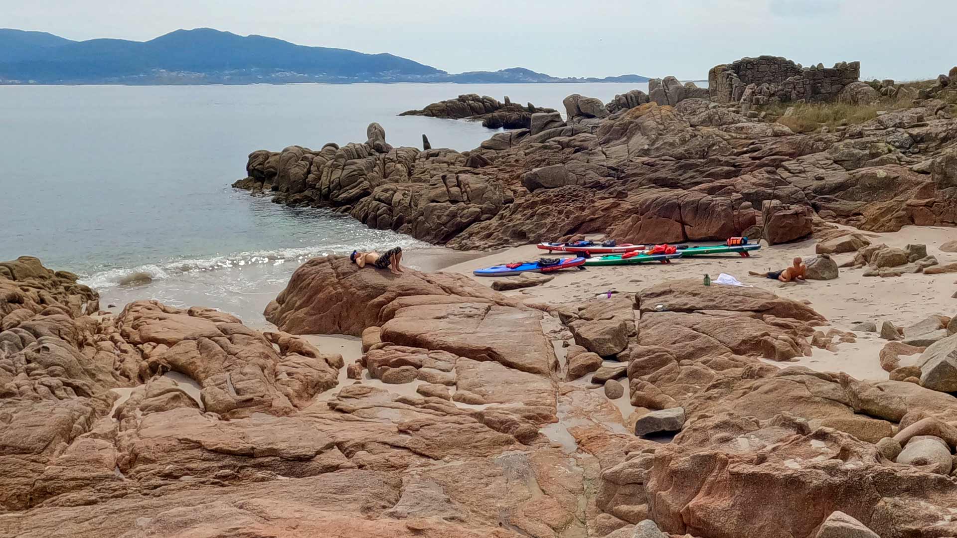 Lira - Caldebarcos, praia de Carnota